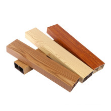 YUJIE factory cheap price plastic timber composite wpc Timber Tubes on sale